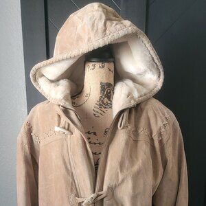 Vintage but Never worn so brand new leather winter jacket Large